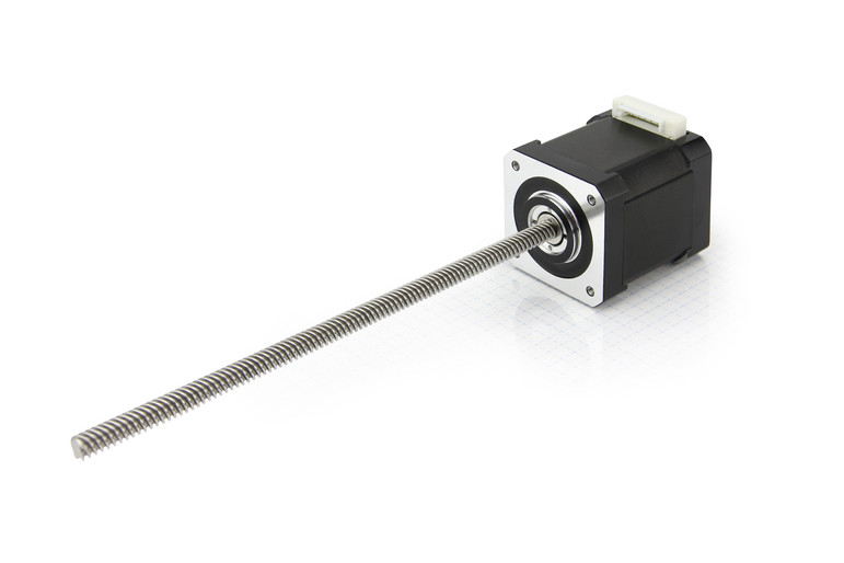 nema 17 external linear actuator with rotating screw (driven screw)