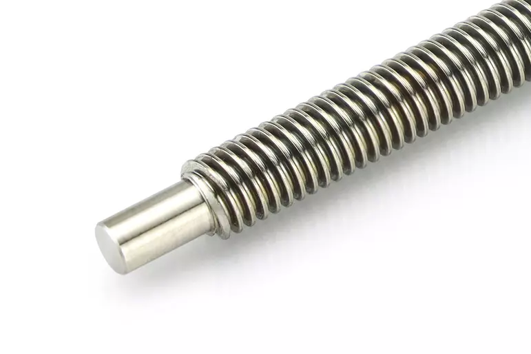 Lead screws with trapezoidal thread