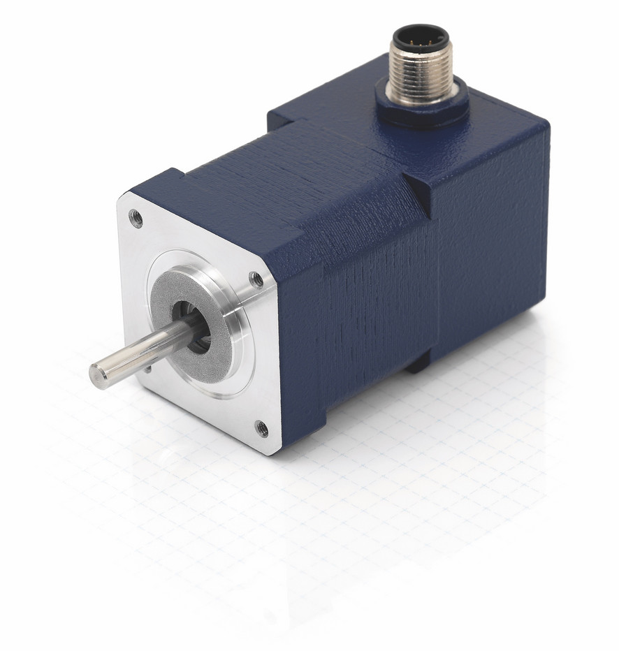 AS4118 - Stepper Motor with M12 Connector in Protection Class IP65