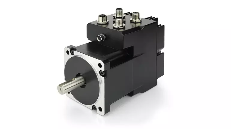 Powerful integrated motor. Encoder, controller /drive integrated. Brushless DC motor with IP65 rating, Profinet… » Learn more about our PD6 now!