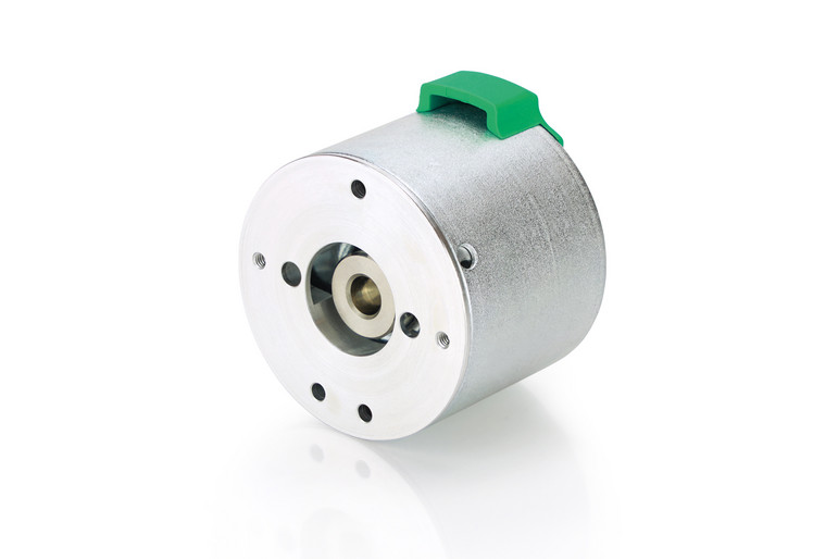 Multi-turn absolute encoder with Wiegand energy harvesting system ✓SSI ✓Insensitive to dust ✓No battery required ✓For NEMA 17-23 BLDC & stepper motors.