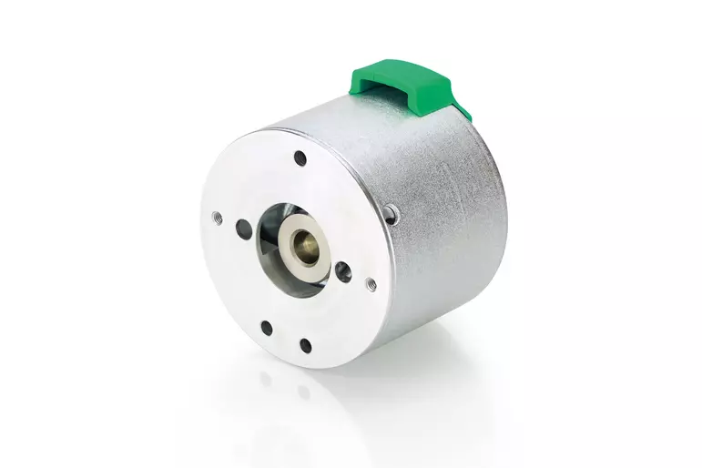 Multiturn absolute encoder for NEMA 17-23 BLDC & stepper motors ✓SSI ✓insensitive to dust ✓magnetic encoder with embedded Wiegand sensor » Learn more!
